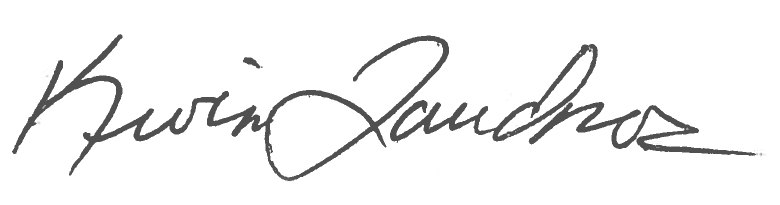 Kevin Laudner Signature for Public Use