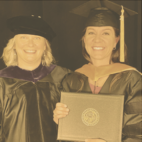 DNP graduate and Dr. Amy Silva-Smith